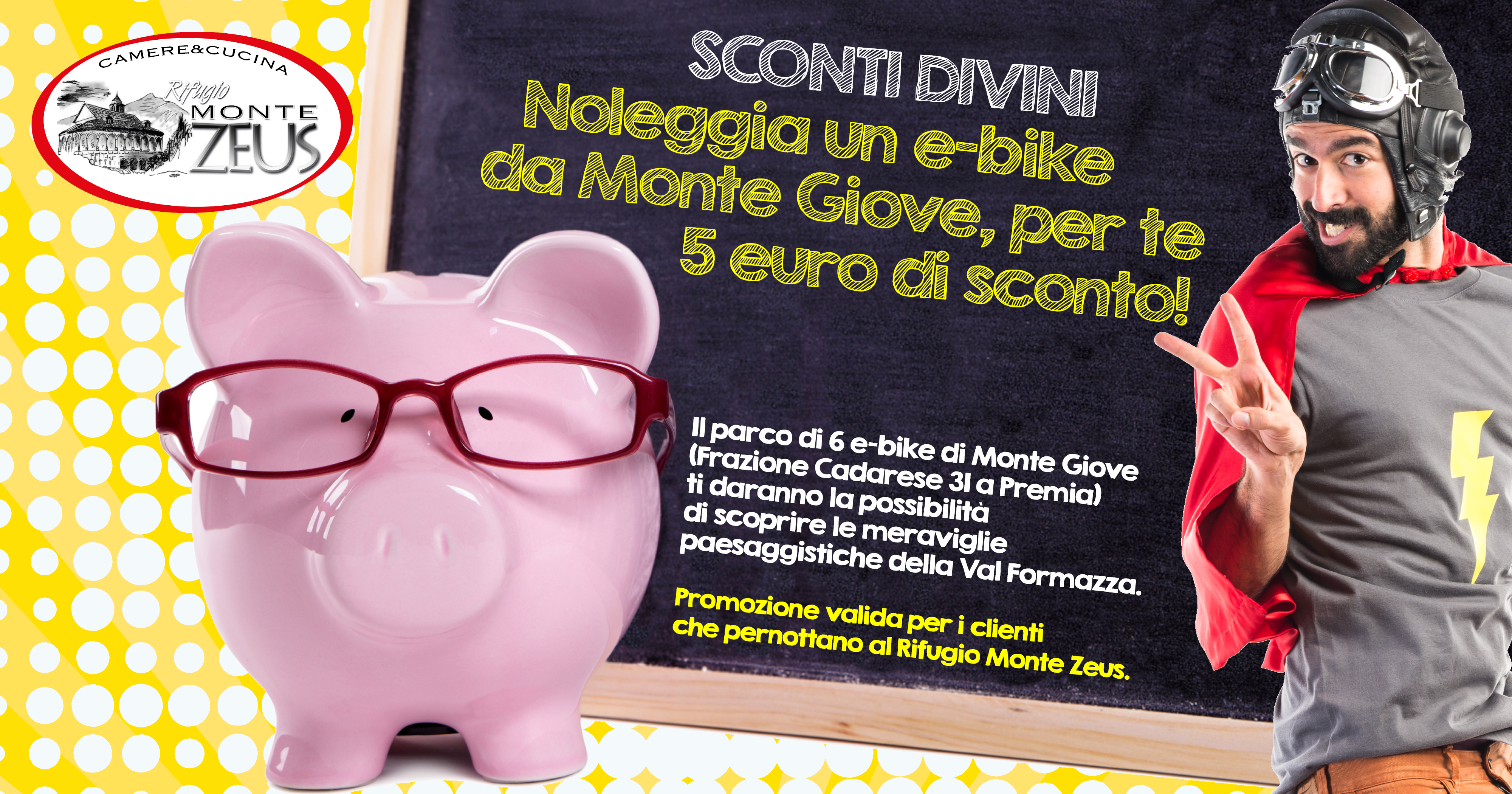 Noleggio e-bike Monte Giove - Monte Zeus Experience